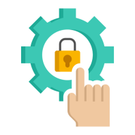 Electronic Access Control Icon
